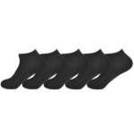 5 paar sneaker socken schwarz
