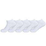 5 paar sneaker socken weiß