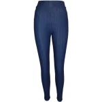 jeans look legging blau