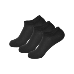 schwarze Sneaker Socken