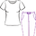 Frauen T-Shirt/Hosen